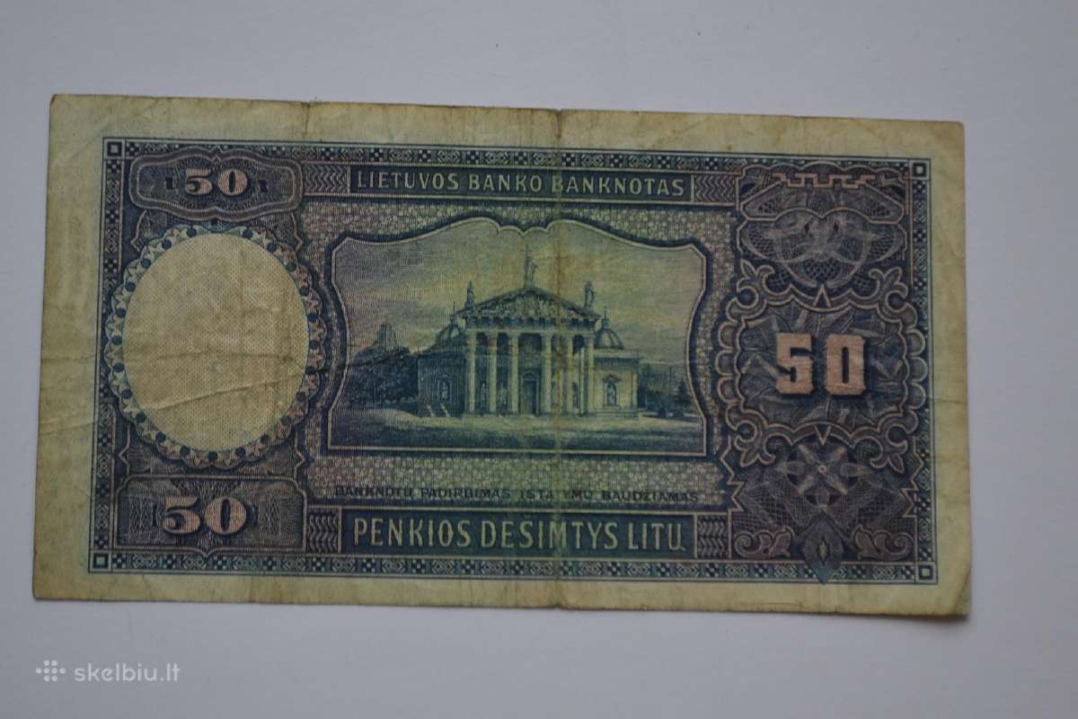 50 litu 1928 m. - nuotraukos Nr. 2