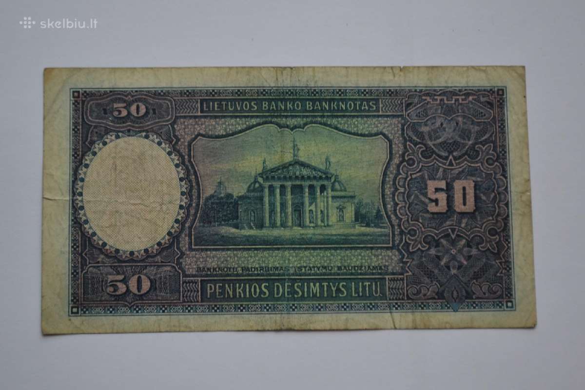 50 litu 1928 m. - nuotraukos Nr. 2