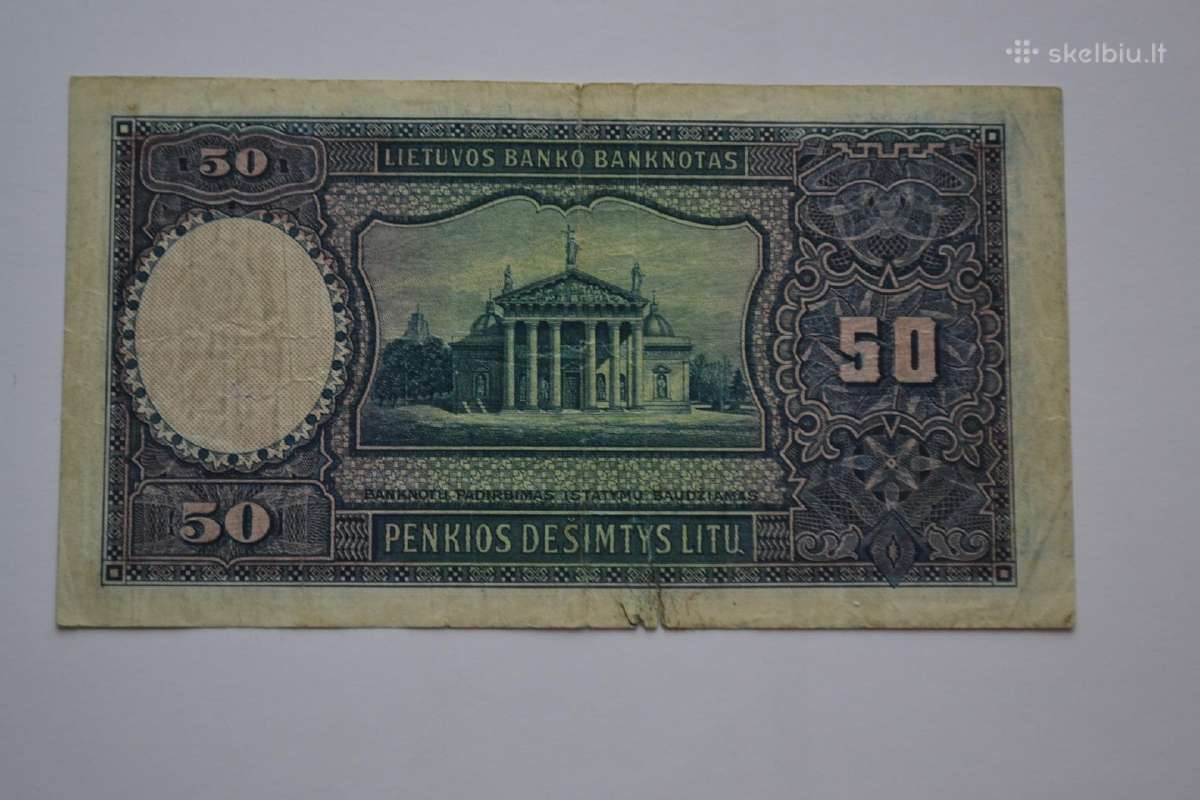50 litu 1928 m. - nuotraukos Nr. 2
