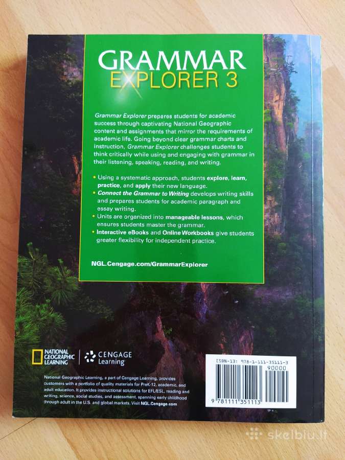 Anglų kalbos vadovėlis Grammar Explorer 3 - nuotraukos Nr. 2