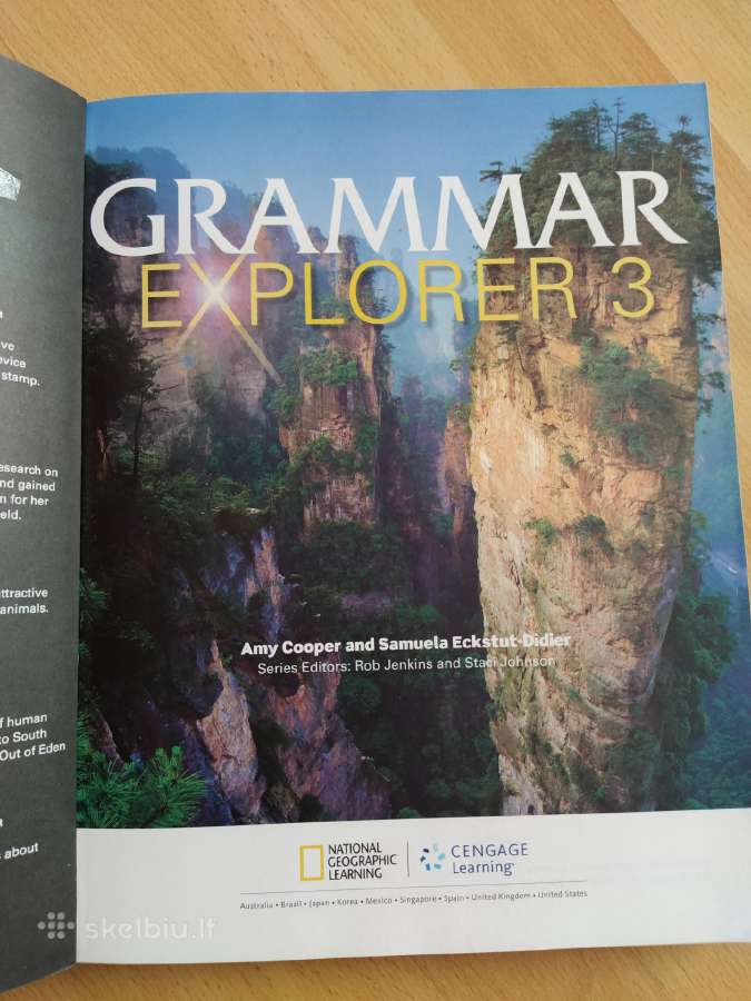 Anglų kalbos vadovėlis Grammar Explorer 3 - nuotraukos Nr. 5
