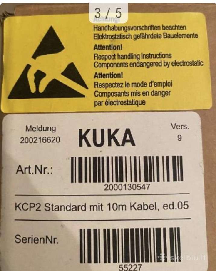 Kuka Kcp2 00-130-547 - Kontrollpanel - nuotraukos Nr. 3