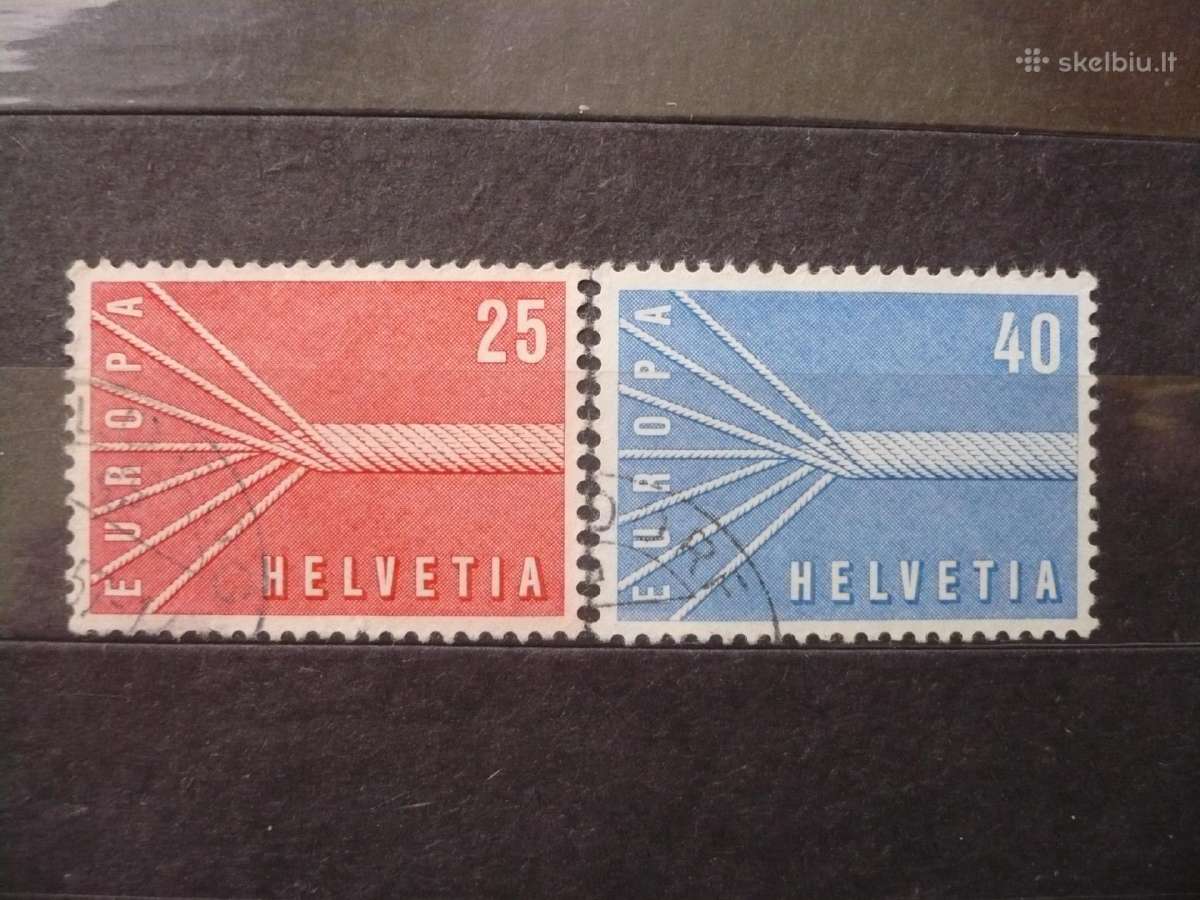 1957 m. Europa pašto ženklai
