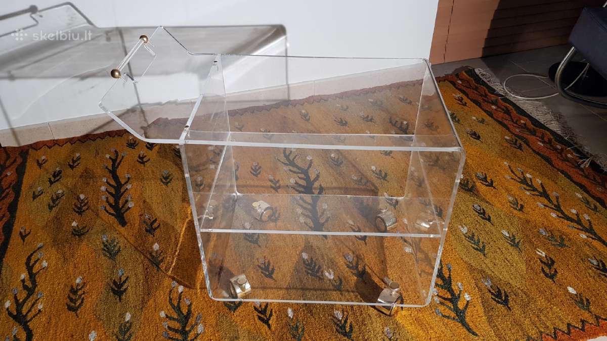 Vintažinis mid century poliakrilo staliukas - nuotraukos Nr. 21