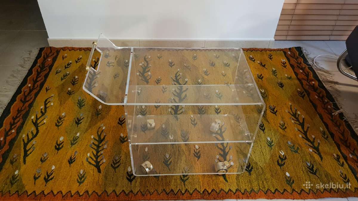 Vintažinis mid century poliakrilo staliukas - nuotraukos Nr. 23