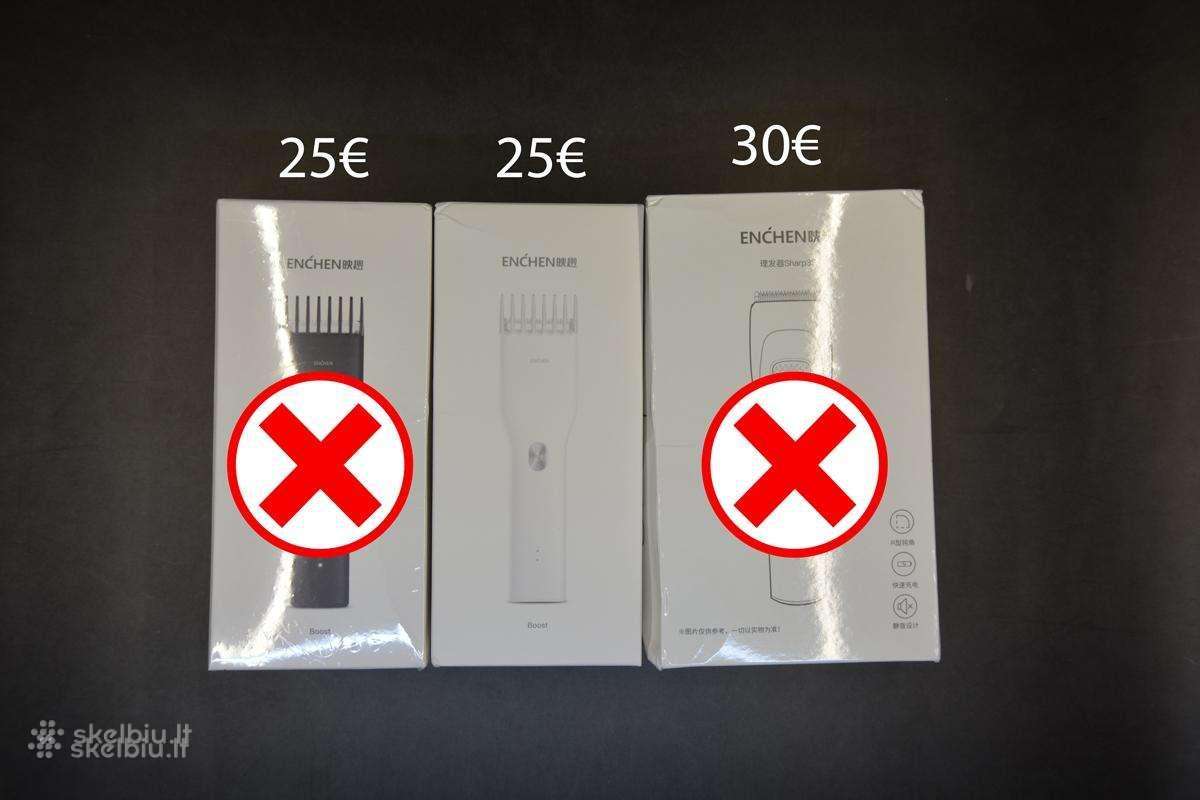 Įkraunama kirpimo mašinėlė (typec lizdu)