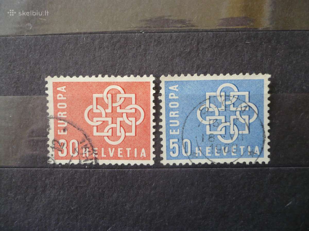 1959 metų Europa pašto ženklai