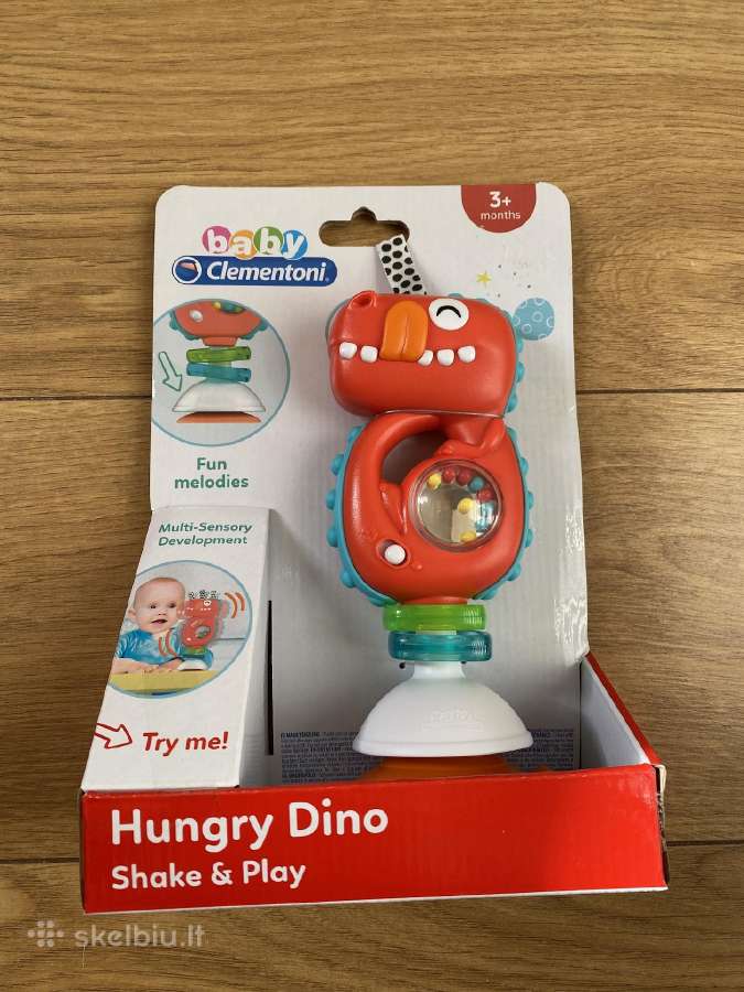 Clementoni Baby interaktyvus barškutis dinozauras
