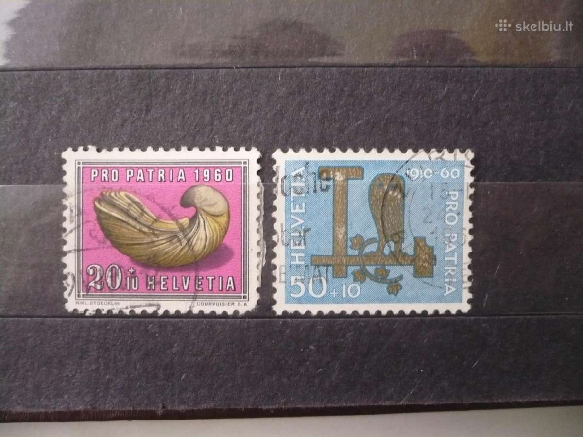 1960 Pro Patria – amatai – mineralai ir fosilijos