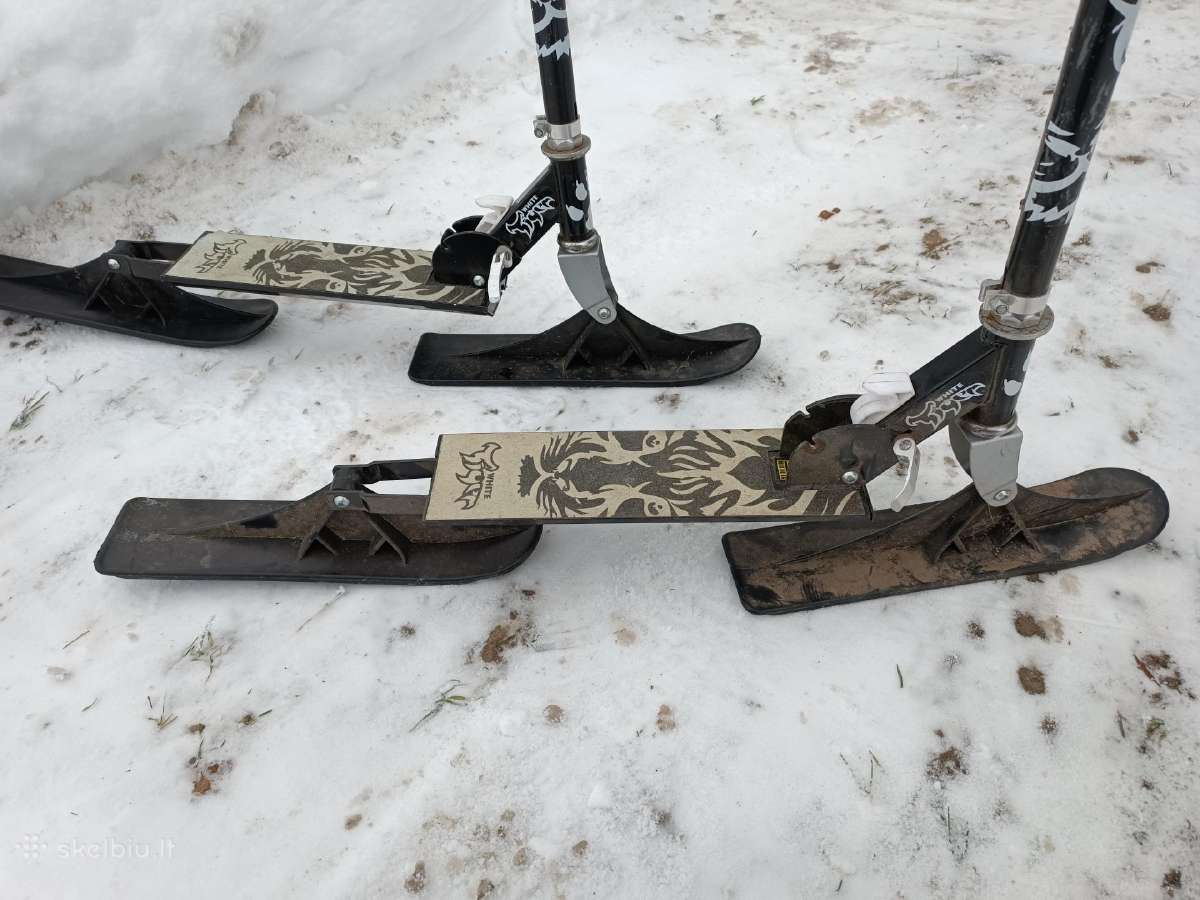 Žieminiai paspirtukai, iki 50 kg. 2 vnt. - nuotraukos Nr. 2