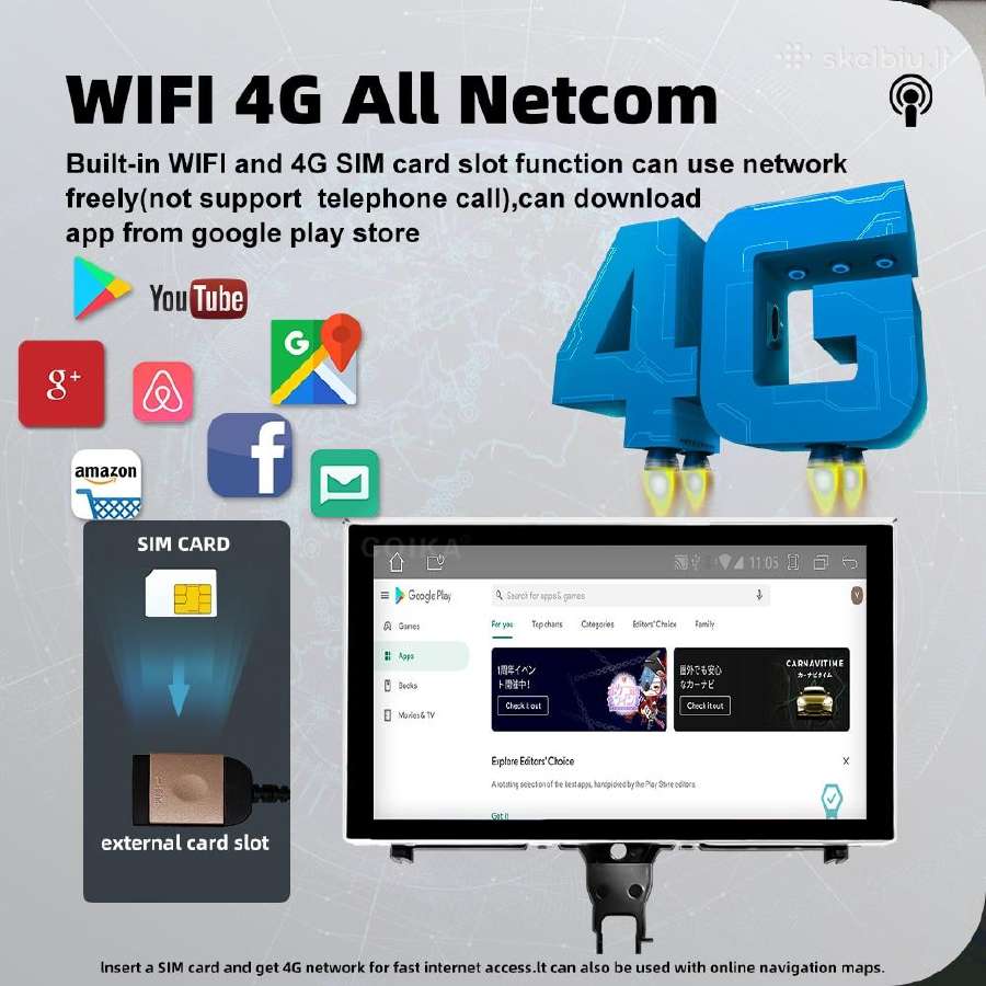 Parduodu Audi A7 android multimediją - nuotraukos Nr. 7
