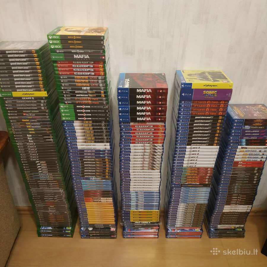 Perku, keičiu Xbox One, Playstation 4 žaidimus!