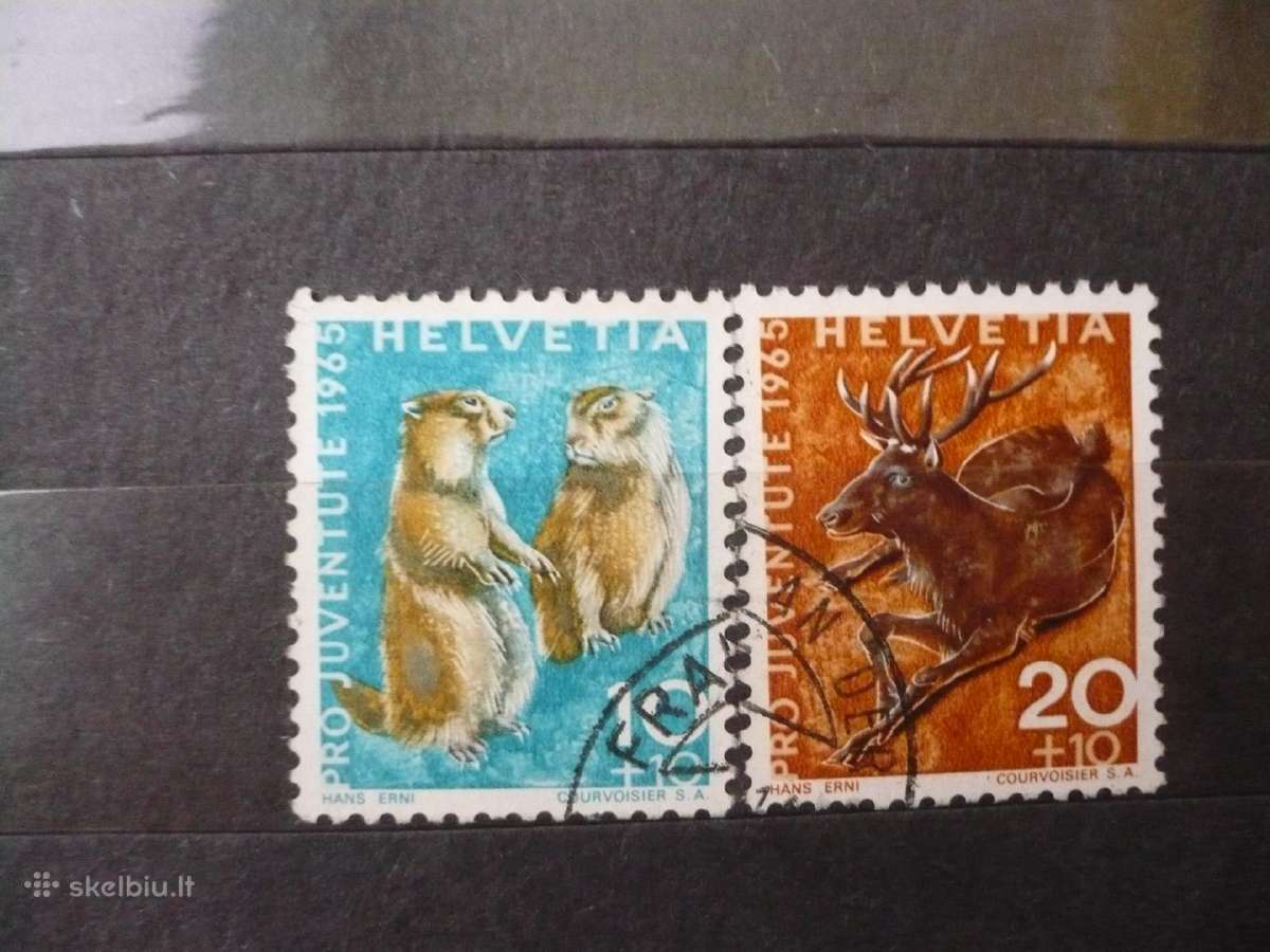 1965 m. „Pro Juventute“ – laukiniai gyvūnai