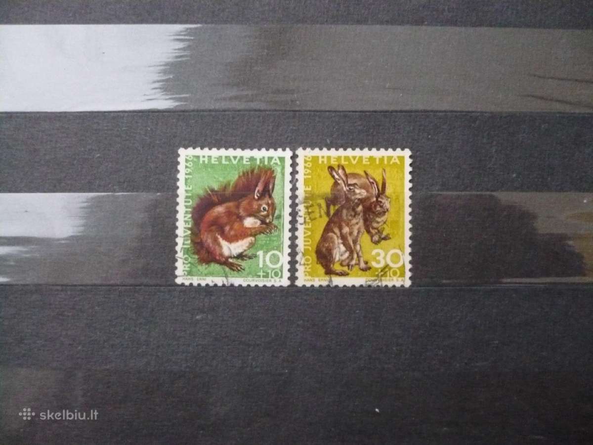 1966 m. „Pro Juventute“ – laukiniai gyvūnai