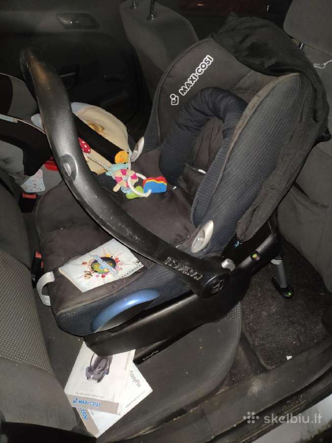 Maxi Cosi aut. kėdutė su Easyfix baze 0-13 kg.