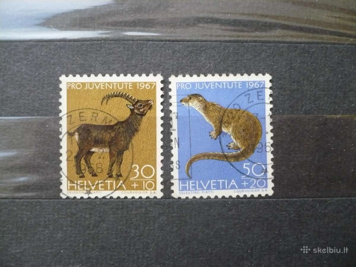 1967 m. „Pro Juventute“ – laukiniai gyvūnai