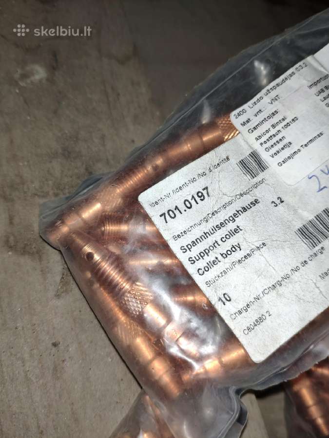 Binzel Tig Lizdo užspaudėjas 3.2mm - nuotraukos Nr. 4