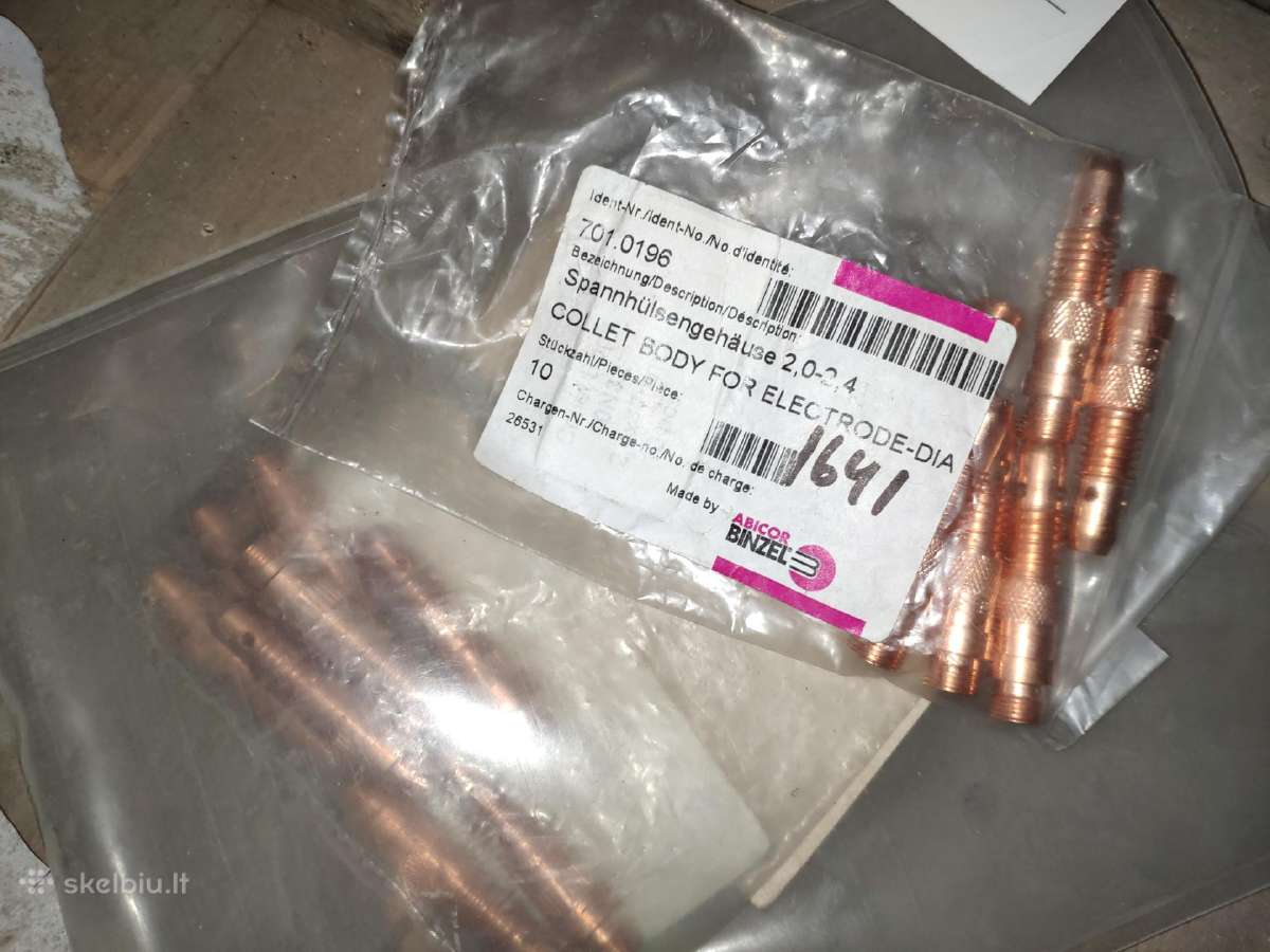 Binzel Tig Collet Body 2.4mm - nuotraukos Nr. 2
