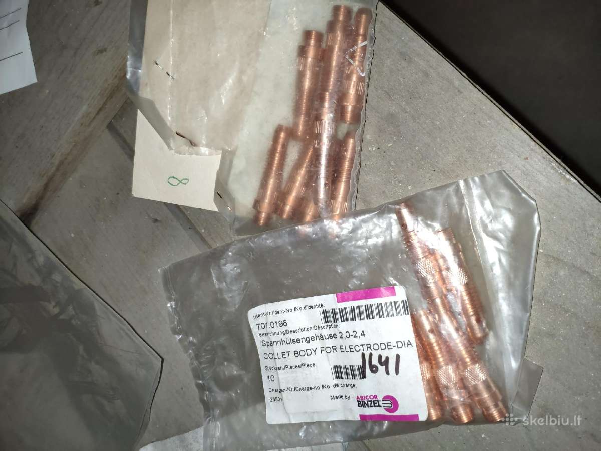 Binzel Tig Collet Body 2.4mm - nuotraukos Nr. 6