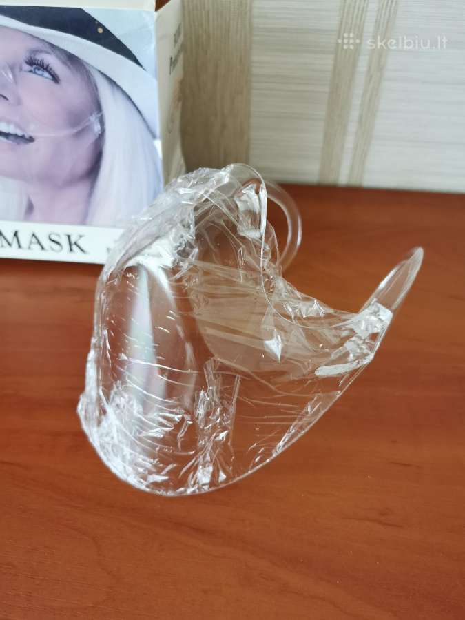 Apsauginis veido skydas su akinių rėmeliu