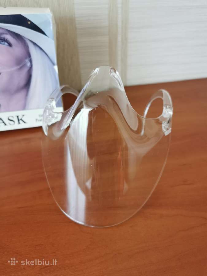 Apsauginis veido skydas su akinių rėmeliu - nuotraukos Nr. 4
