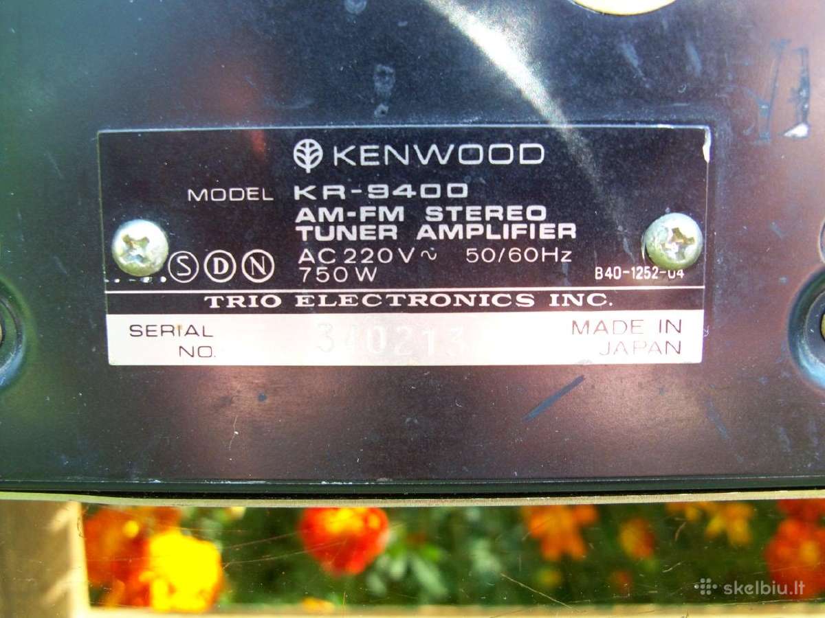 Kenwood Kt eleven III.kr-9400. - nuotraukos Nr. 18