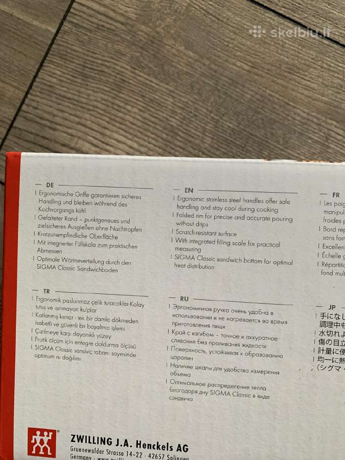 Zwilling Pico puodas padažams su ilga rankena - nuotraukos Nr. 6