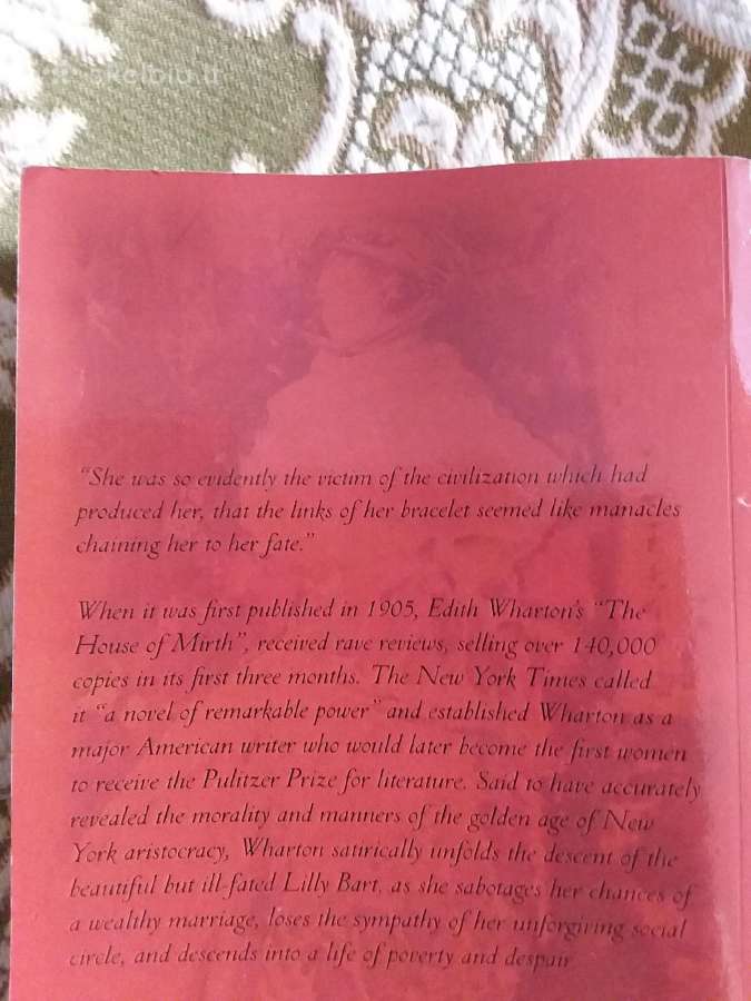 Edith Wharton, The House of Mirth, 2013 m. - nuotraukos Nr. 2