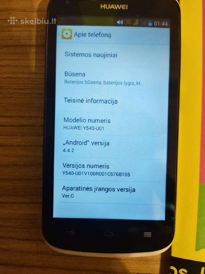 Y540 Huawei 2 Sim Veikia Puikiai - nuotraukos Nr. 2
