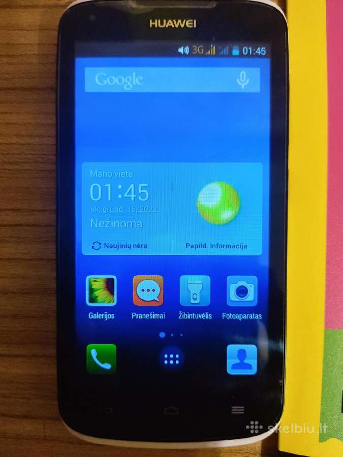 Y540 Huawei 2 Sim Veikia Puikiai - nuotraukos Nr. 4