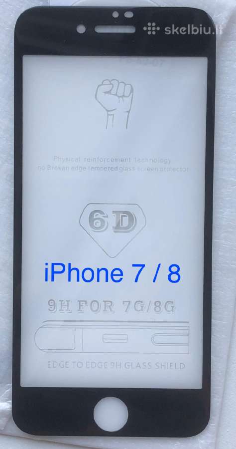 iPhone ekranų apsauginiai stikliukai - nuotraukos Nr. 5
