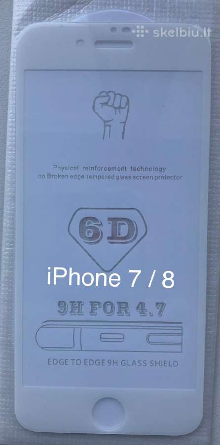 iPhone ekranų apsauginiai stikliukai - nuotraukos Nr. 6