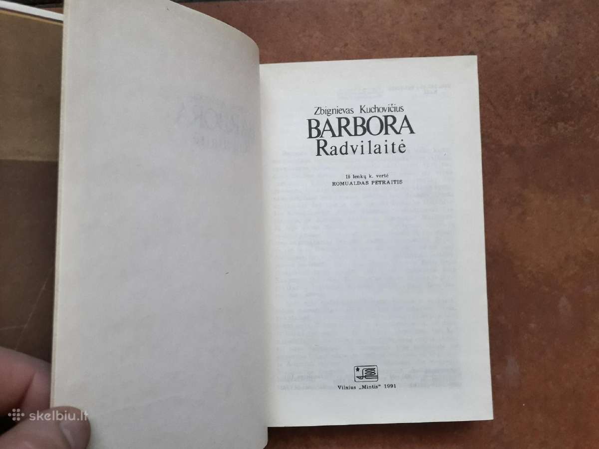Z. Kuchovičius "Barbora Radvilaitė" 1991 m. - nuotraukos Nr. 4