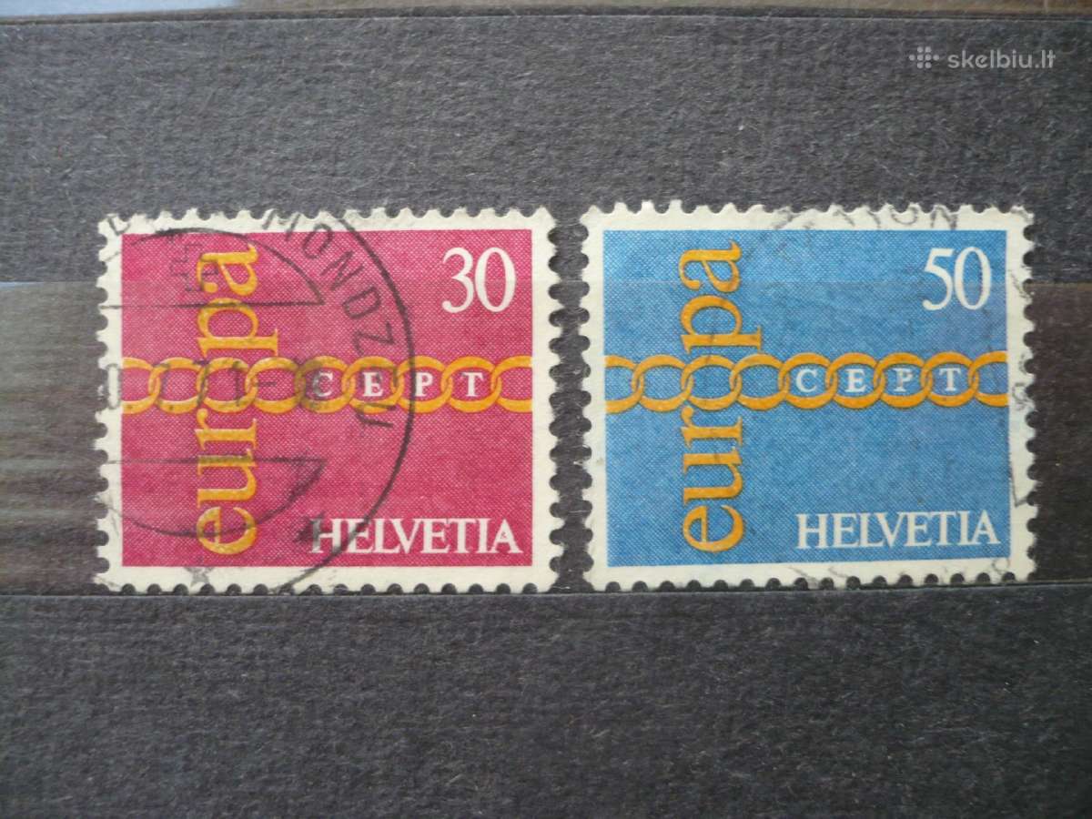 1971 m. Europa pašto ženklai