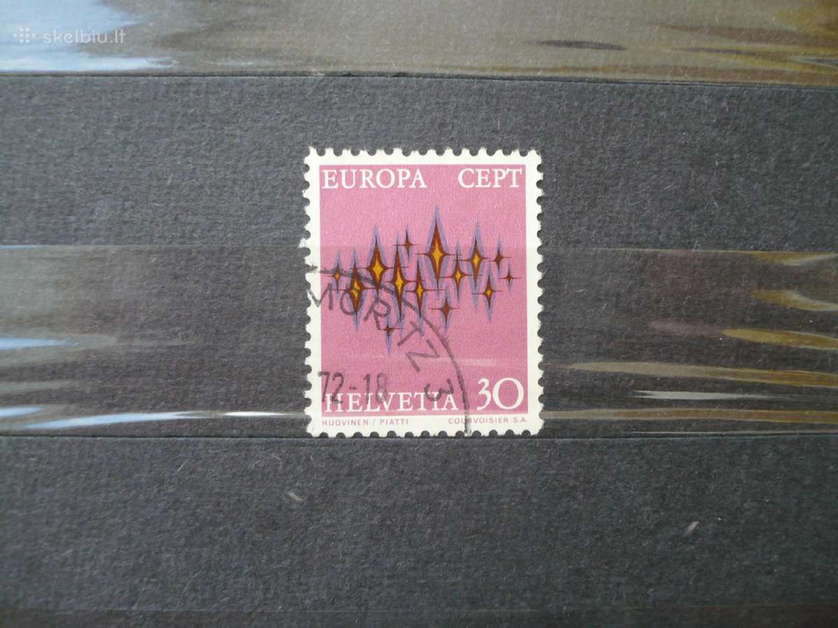1972 m. Europa pašto ženklai
