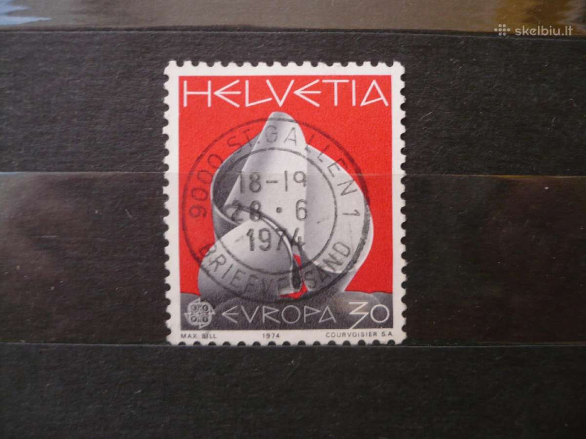 1974 Europa pašto ženklai – skulptūros