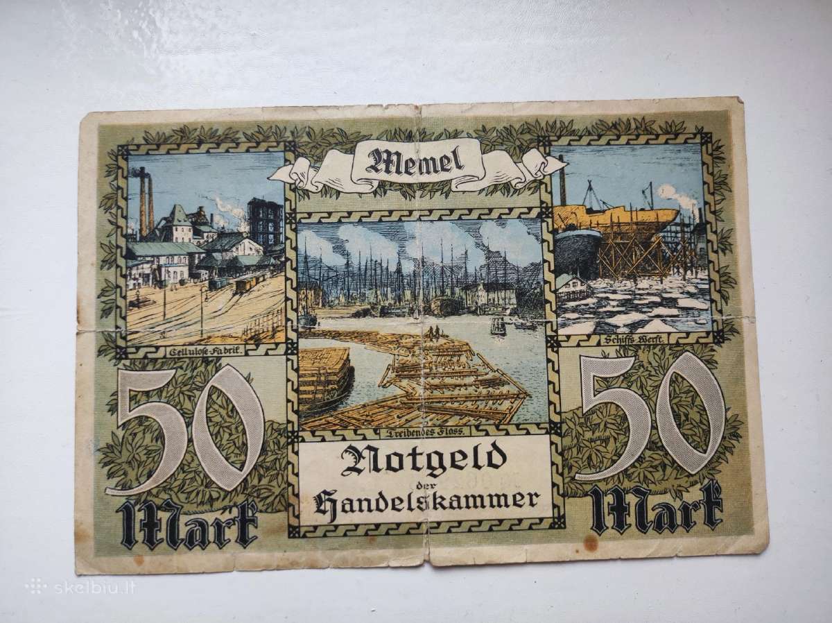 Memel 50 markiu 1922