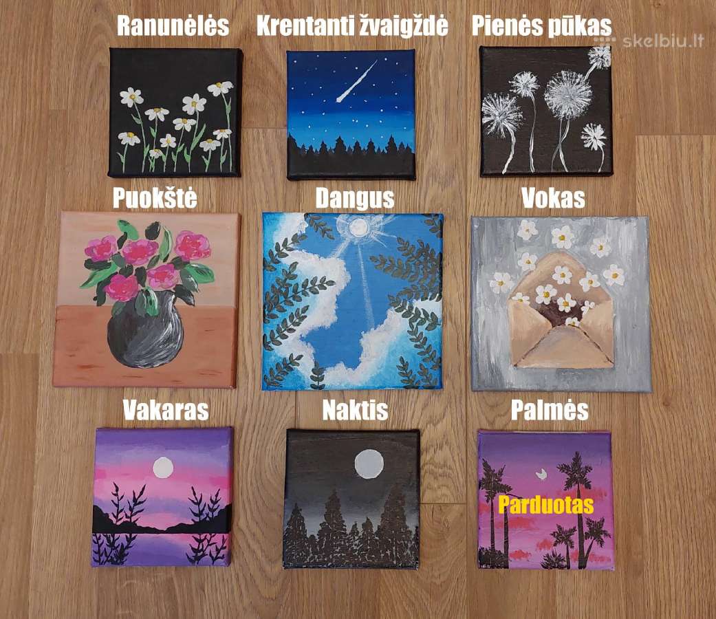 Paveikslas ant drobės "Vakaras" - nuotraukos Nr. 2