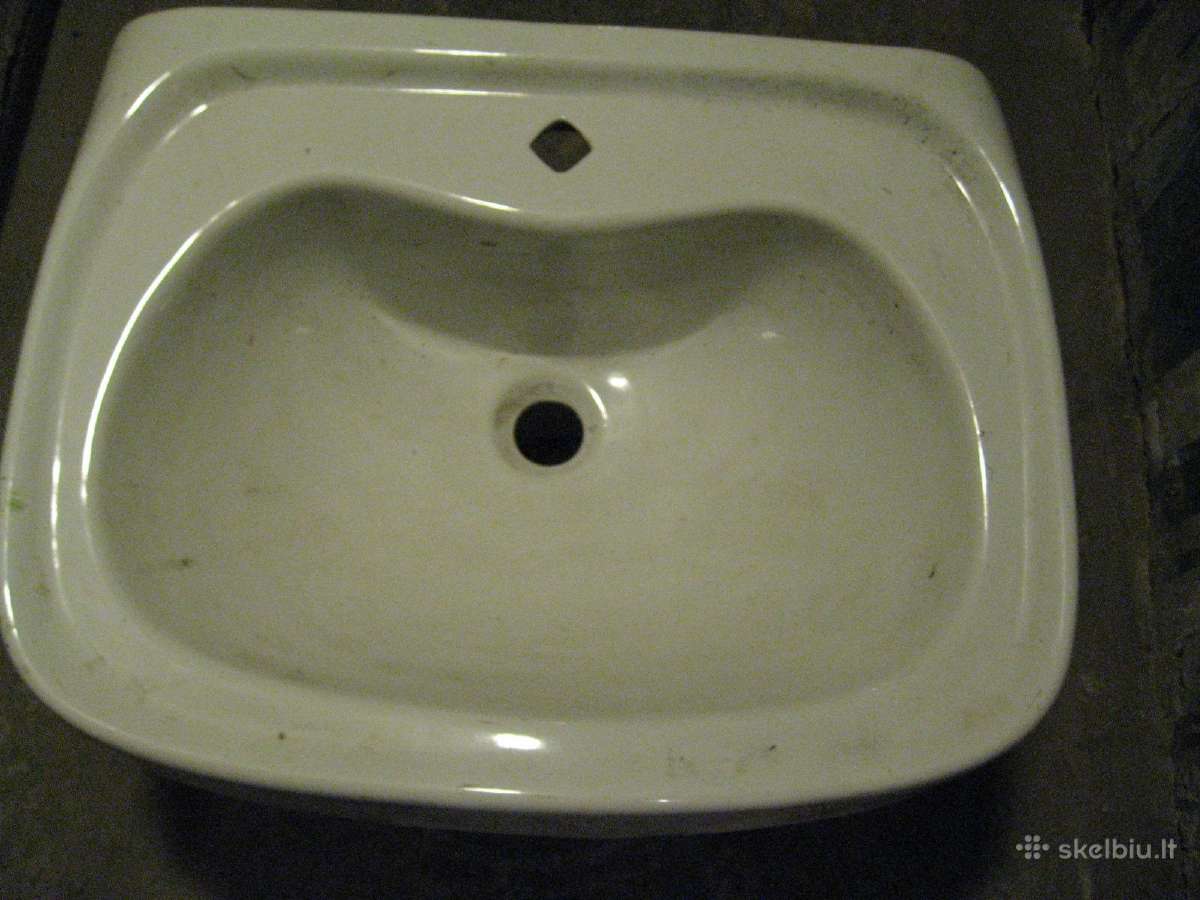 Balta keramikine kriaukle 560x430mm