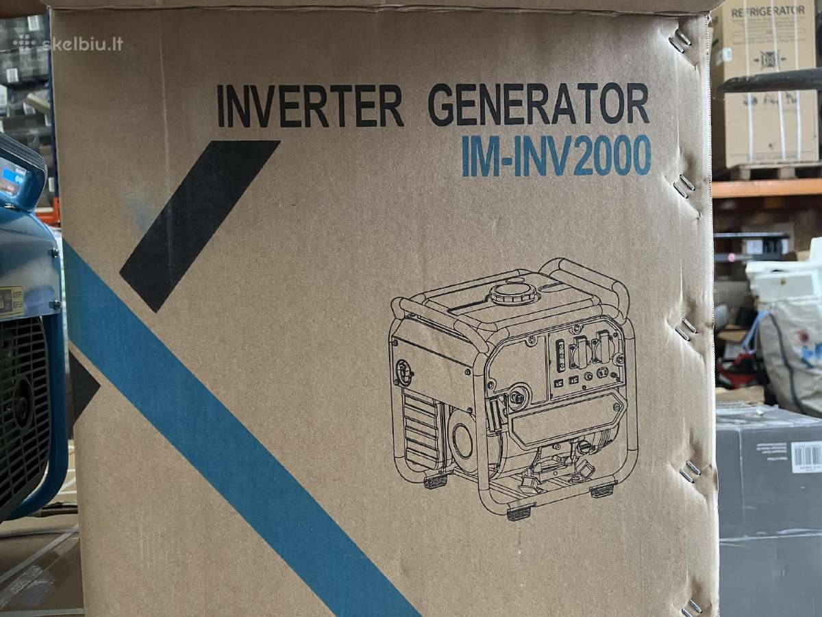 Inverterinis generatorius 2kw - nuotraukos Nr. 3