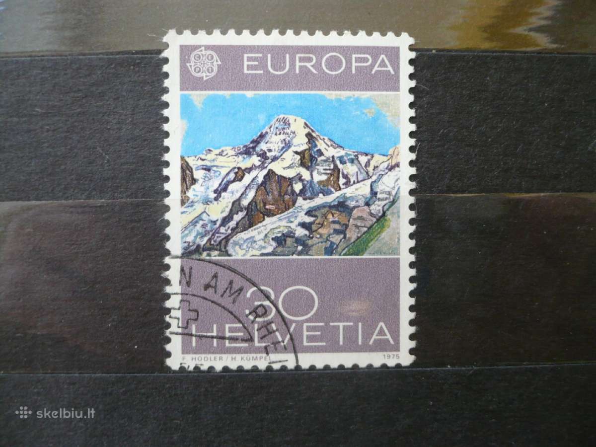 1975 Europa pašto ženklai – paveikslai