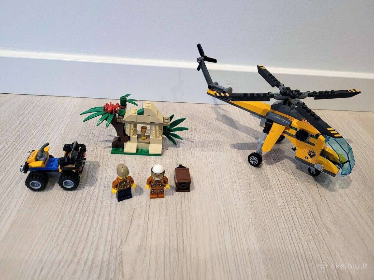 Lego City 60158 Jungle Cargo Helicopter