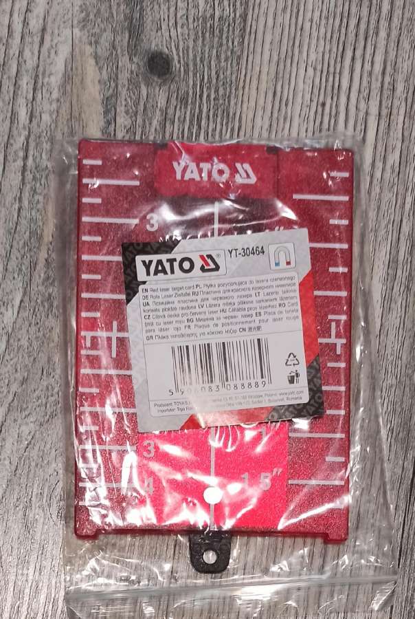 Raudono lazerio taikinys matavimo prietaisams - nuotraukos Nr. 4