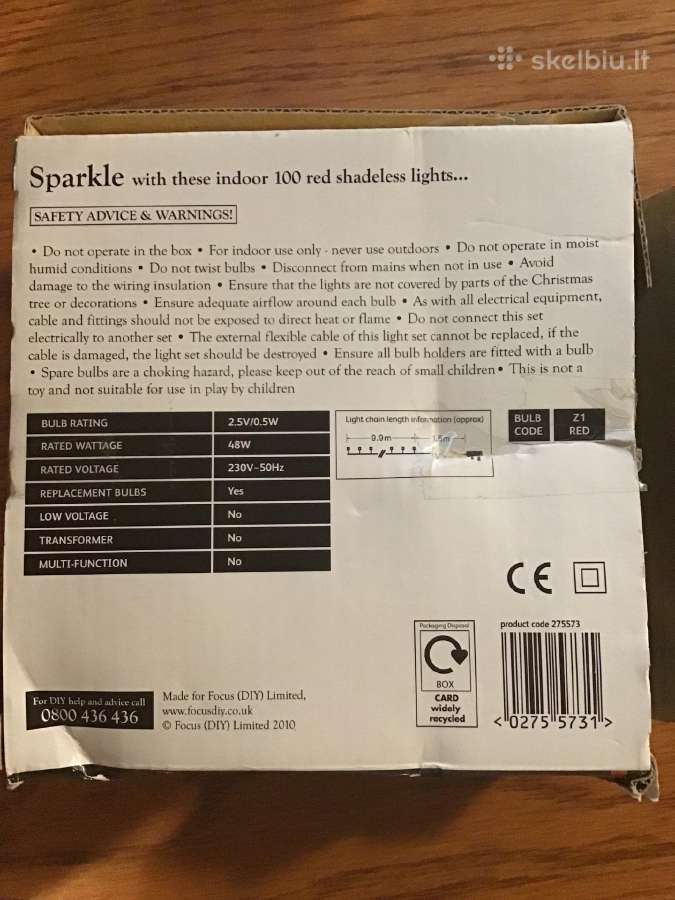 Kaledines lemputes - nuotraukos Nr. 2