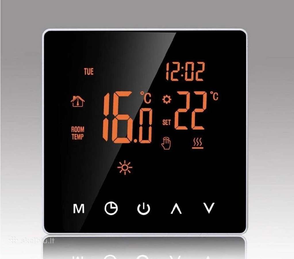 3 vnt termostatai šildymo įrangai