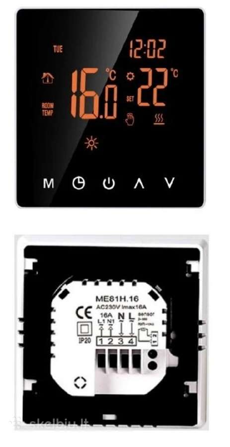 3 vnt termostatai šildymo įrangai - nuotraukos Nr. 2