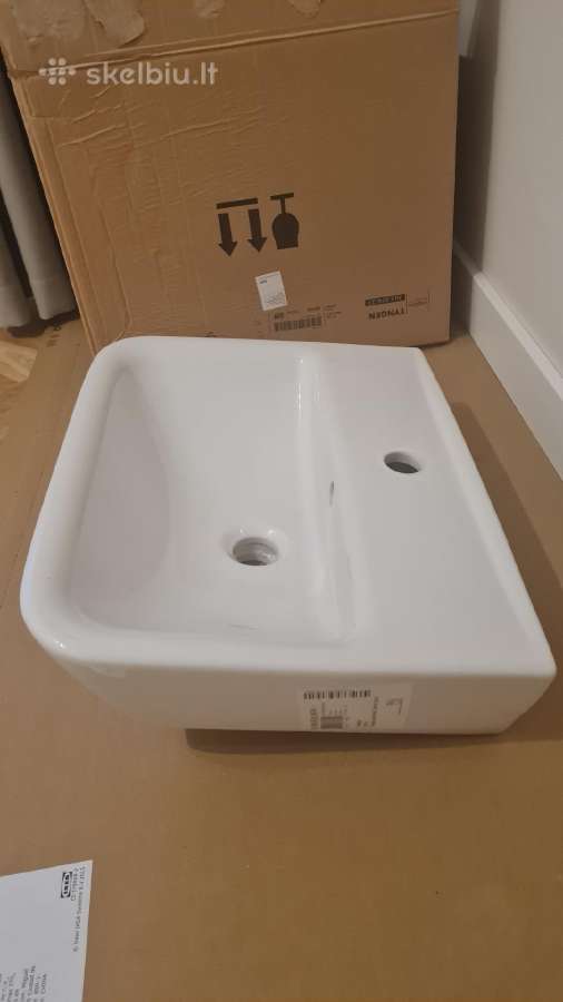 Vonios keramikinė Ikea kriauklė + naudotas kranas - nuotraukos Nr. 3