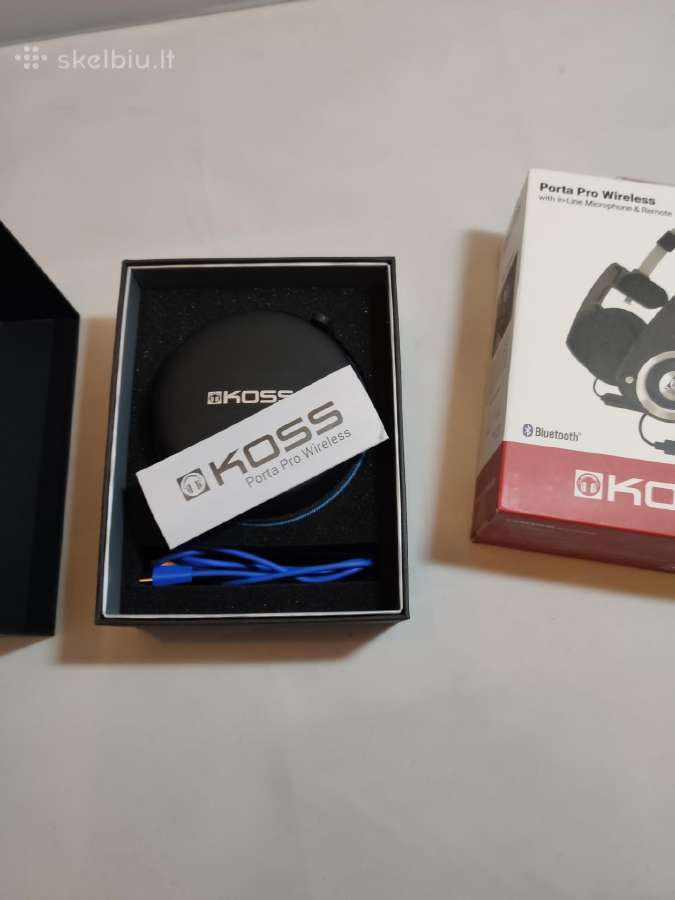 Bluetooth ausinės Koss Porta Pro Wireless - nuotraukos Nr. 3