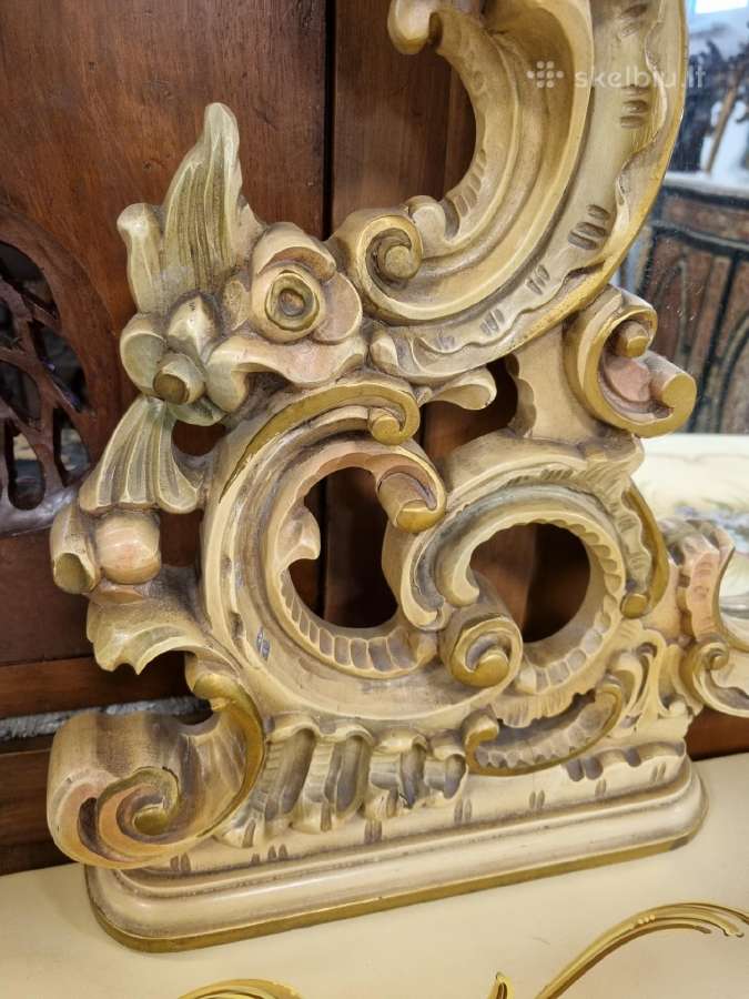 Prabangi komoda veidrodis. Silik. Italija. - nuotraukos Nr. 5