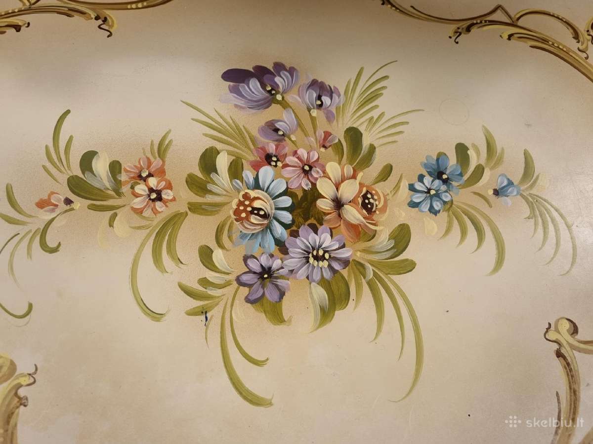 Prabangi komoda veidrodis. Silik. Italija. - nuotraukos Nr. 8